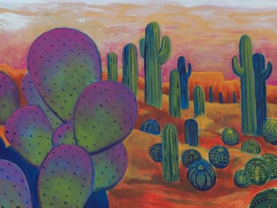 Desert Sonata III Wall Art Décor