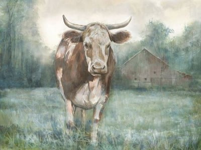 Curious Cow Wall Art Décor