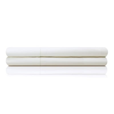 Italian Artisan Sheet Set Pillowcase, Queen Size, White