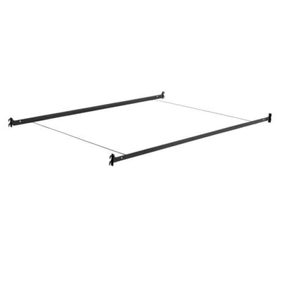 Hook-on Bed Rail System with Wire Support, Queen Size