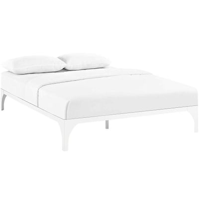 Modway Ollie Queen Bed Frame in White