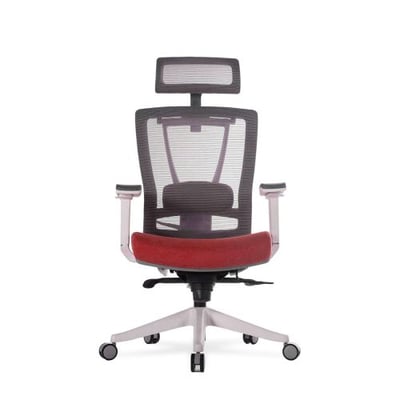 ActiveChair Ergonomic Office and Gaming Chair, 7-Way Adjustable, Red