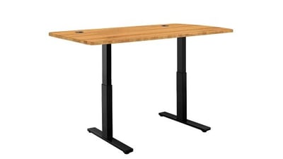ActiveDesk SmartDesk Standing Desk with Electric Adjustable Height, Black Frame & Classic Table Top, 53