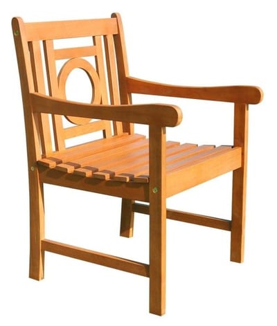 Malibu Eco-friendly Outdoor Garden Arm Chair