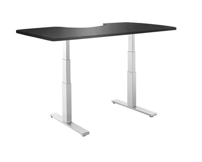 Autonomous SmartDesk - Height-Adjustable Standing Desk - Dual Motor - DIY Gray Frame (Table top not included)