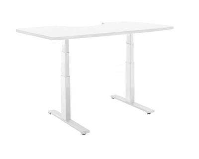 Autonomous Ergonomic Solid Table Top for DIY Standing Desk Kit, White