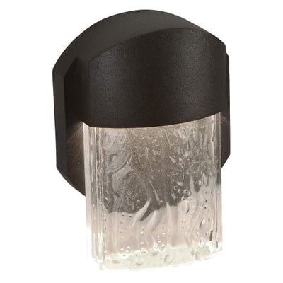Mist - LED Outdoor Wall Light - Bronze Finish - Clear Glass Shade