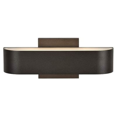 Montreal Marine Grade Outdoor LED Wall Fixture - Bronze Finish - Frosted Glass Shade