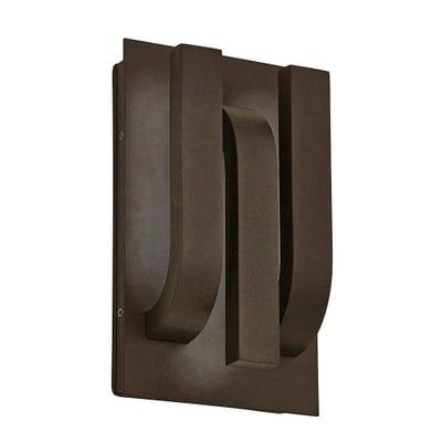 Trilogy Outdoor LED Wall Fixture - Bronze Finish