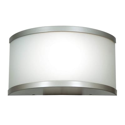 Access Lighting 20397-SAT/OPL 180 Collection One Light Wall Sconce with Opal Glass Shade, Satin