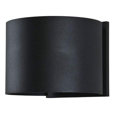 Curve - LED Outdoor Wall Light - Black Finish