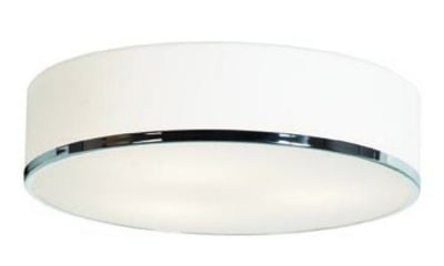 Aero - 3-Light Pendant - Chrome Finish - Opal Glass Shade