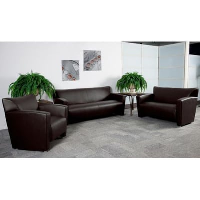 HERCULES Majesty Series Brown LeatherSoft Sofa