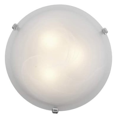 Access Lighting 23020LEDD-CH/ALB Dimmable LED Flush or Wall Mount, Chrome Finish