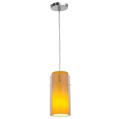 Access Lighting 28333-BS/CLAM Shava GnG Glass Glass Cylinder