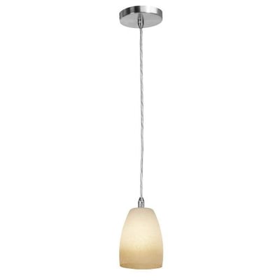 Access Lighting 28359-BS/FRA Shava Velvet Cone Hanging Mini