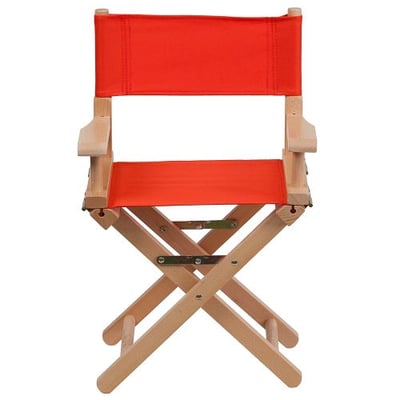 Kids Directors Chair  Kid Size Directors Chair in Red