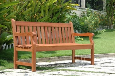 Baltic Eco-friendly 5-foot Outdoor Wood Garden Bench