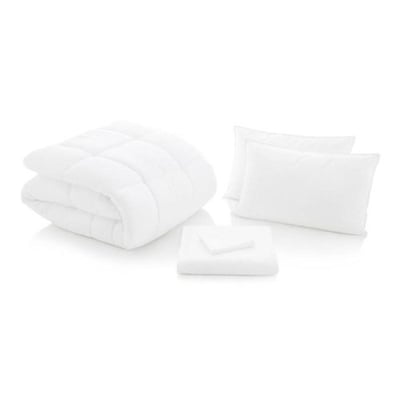 Reversible Bed in a Bag, Full Size, White