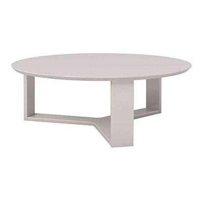 Manhattan Comforts 85053-MC Madison 1.0 Accent Side Coffee Table, Off Off White