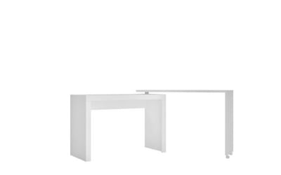 Accentuations by Manhattan Comfort Innovative Calabria Nested Desk in White