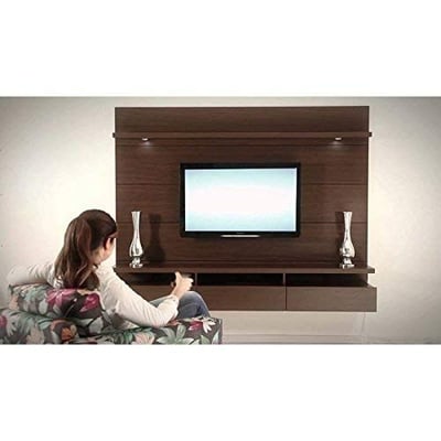 Manhattan Comfort Cabrini Theater Panel 1.8 Collection TV Stand with Drawers Floating Wall Theater Entertainment Center,