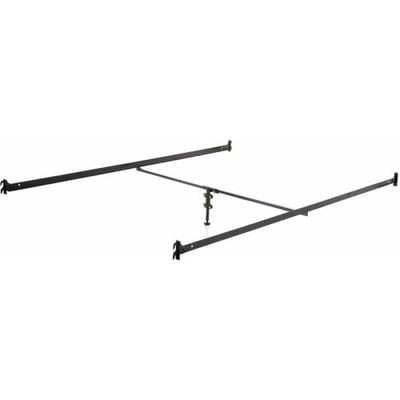 Hook-in Bed Rails with Center Bar, Twin/Full Size