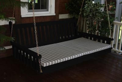 A&L Furniture 4' Traditional English Swingbed