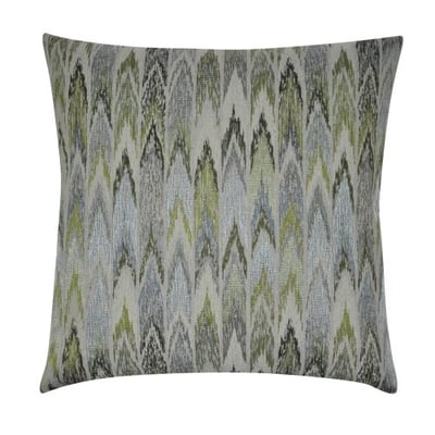 Loom & Mill P0242-2222P Taupe Ikat Decorative Pillow, 22 x 22