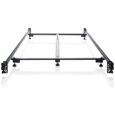 Steelock® Adaptable Hook-In Headboard Footboard Bed Frame, Cal King Size