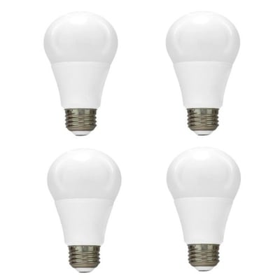 60 Watt Equivalent Frosted 9.5W LED Dimmable (Pack of 2/4/6/8)