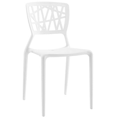 Modway Astro Dining Side Chair in White