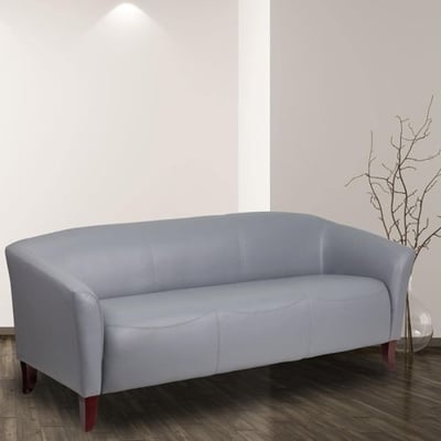 HERCULES Imperial Series Gray LeatherSoft Sofa