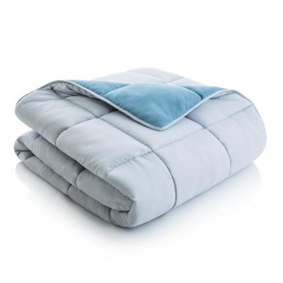 Reversible Bed in a Bag, Split Cal King Size, Ash