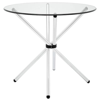 Modway Baton Dining Table in Clear