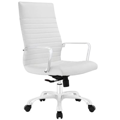 Modway Finesse Highback Office Chair, White