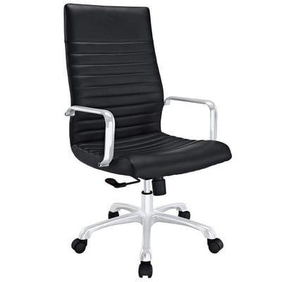 Modway Finesse Highback Office Chair, Black