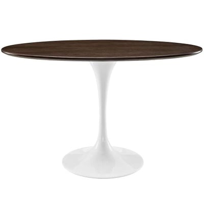 Modway Lippa Oval-Shaped Dining Table, 48