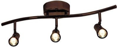 Sleek - LED Spotlight Semi-Flush Mount - 3-Light - Bronze Finish