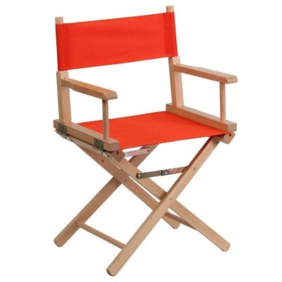 Standard Height Directors Chair  Standard Height Directors Chair in Red