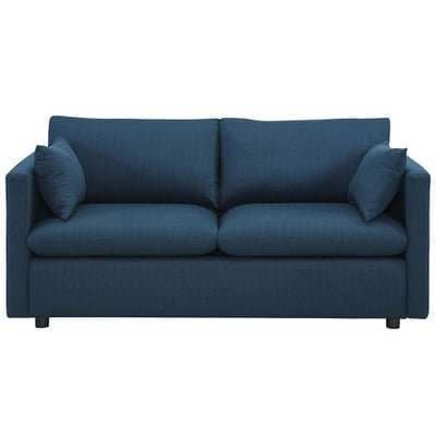 Modway Activate Upholstered Fabric Sofa Azure