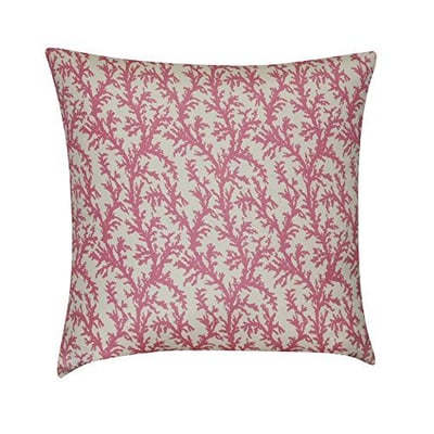 Loom & Mill P0256A-2222P Pink Branches Decorative Pillow, 22 x 22