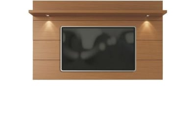 Manhattan Comfort Cabrini Floating Wall TV Panel 2.2 in Maple Cream