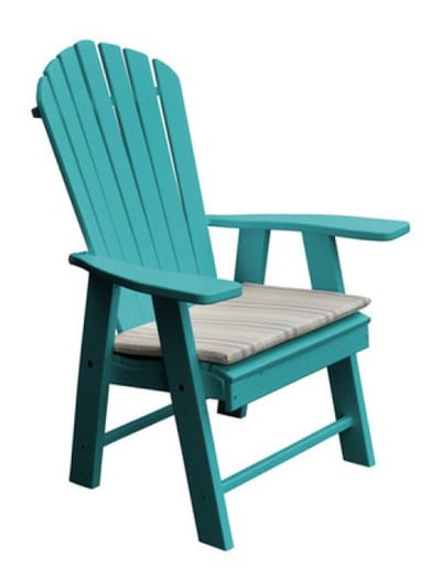 A&L Furniture Poly Upright Adirondack Chair