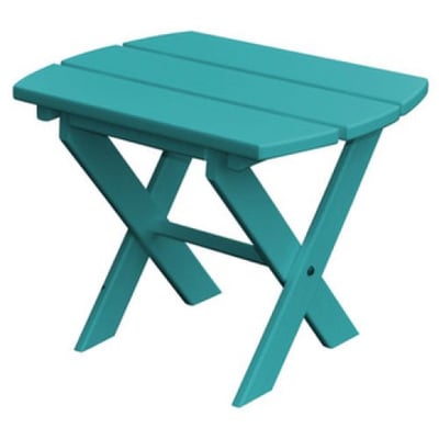 A&L Furniture Poly Folding End Table