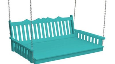 A&L Furniture 6ft Poly Royal English Swingbed