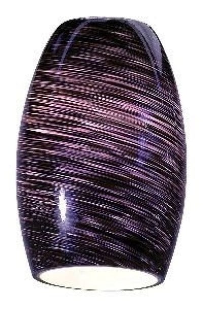 Access Lighting 978ST-PLS Chianti Pendant Glass Shade, Purple Swirl Glass Finish by Access Lighting