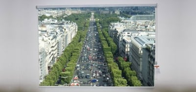 City of Paris Roller Shade