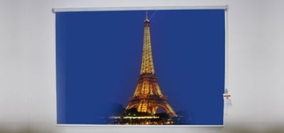 Eiffel-Tower Roller Shade