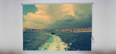 Istanbul Harbor Roller Shade